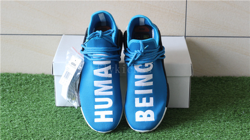 Original Pharrell x adidas NMD Human Race Blue BB0618